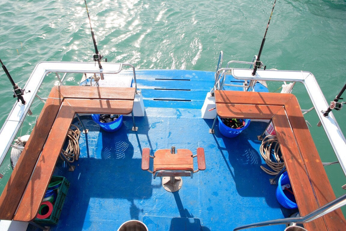 Journée de pêche en mer