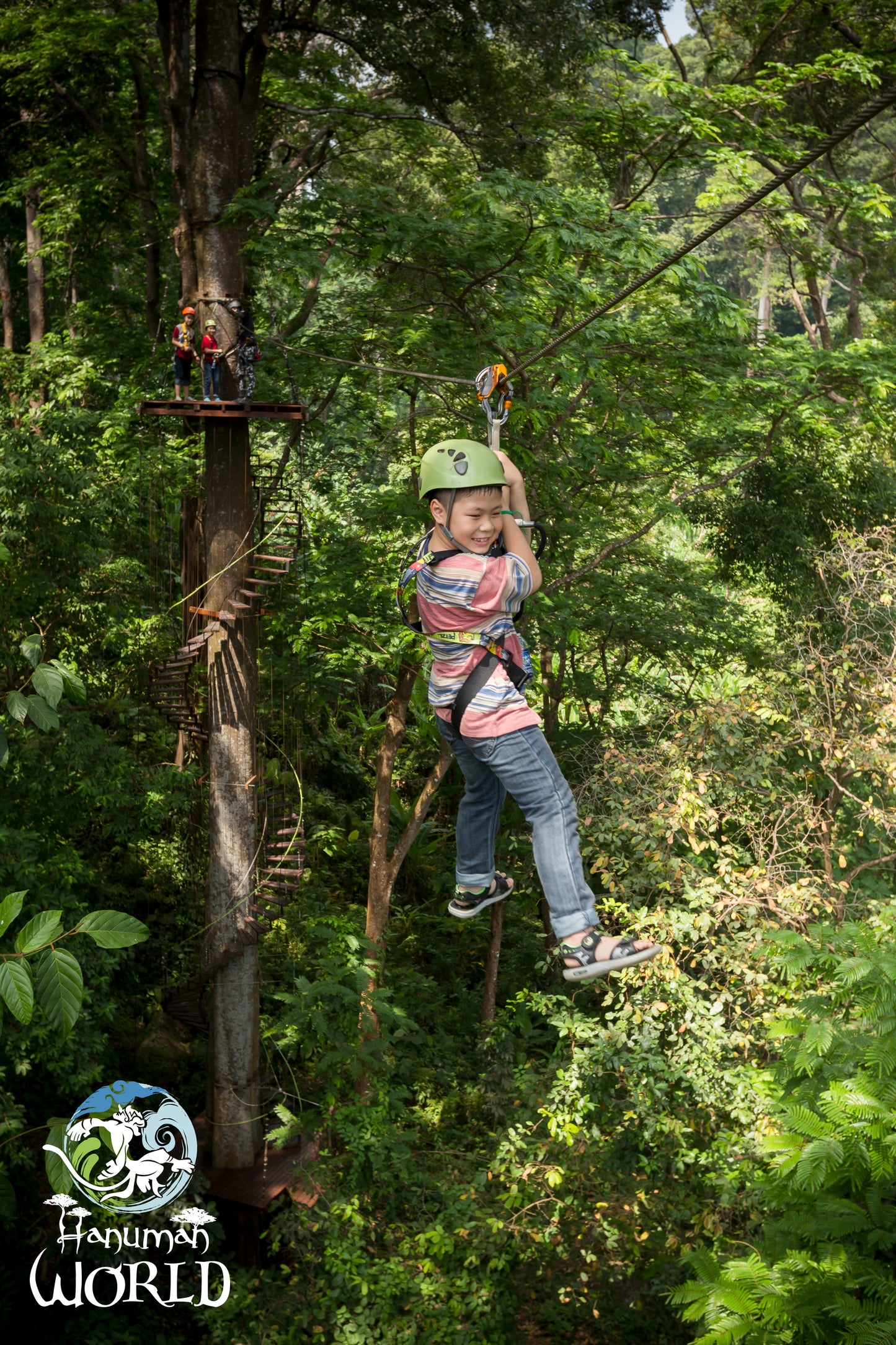Aventure en Accrobranche