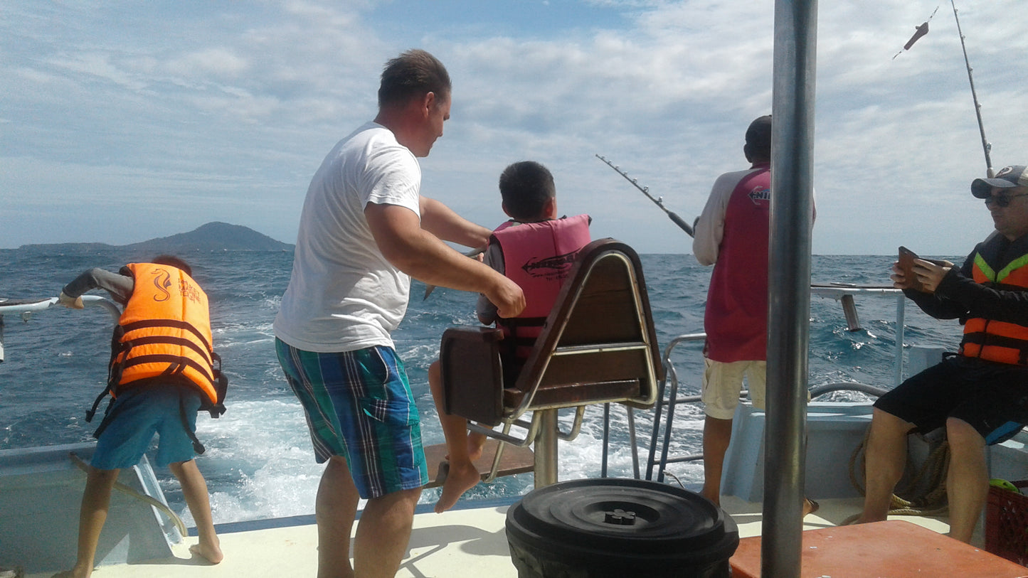 Journée de pêche en mer