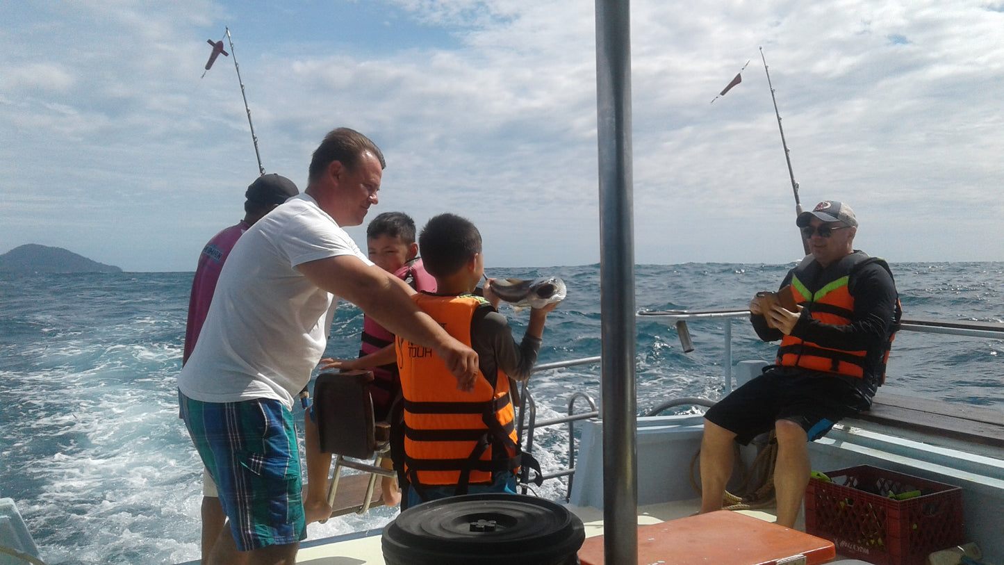 Journée de pêche en mer